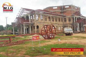 Roof Structure - St. John Church, Kirinya